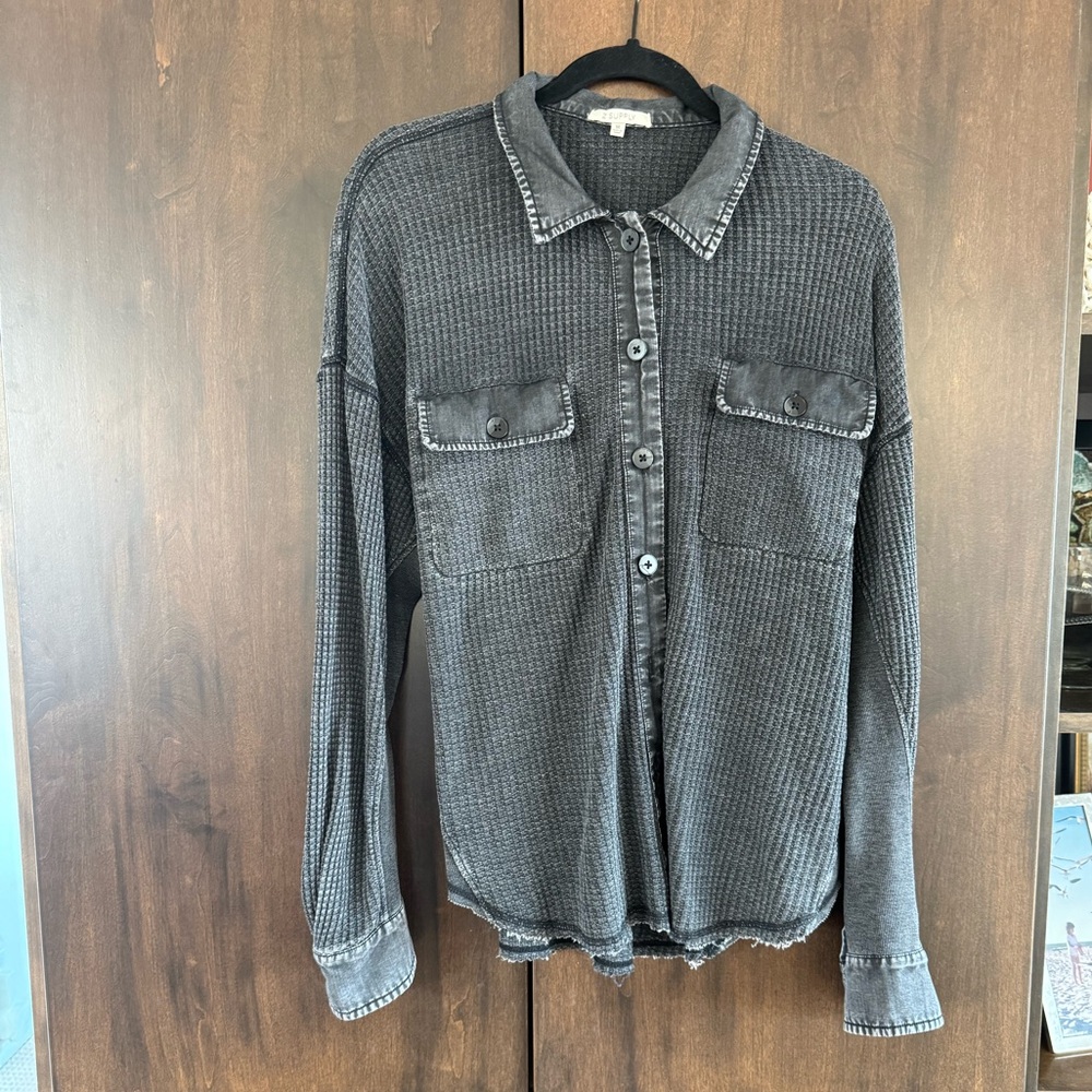 Z Supply Thermal Button Down